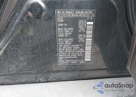 2016 Nissan Rogue S from USA, damaged, VIN KNMAT2MV0GP645861